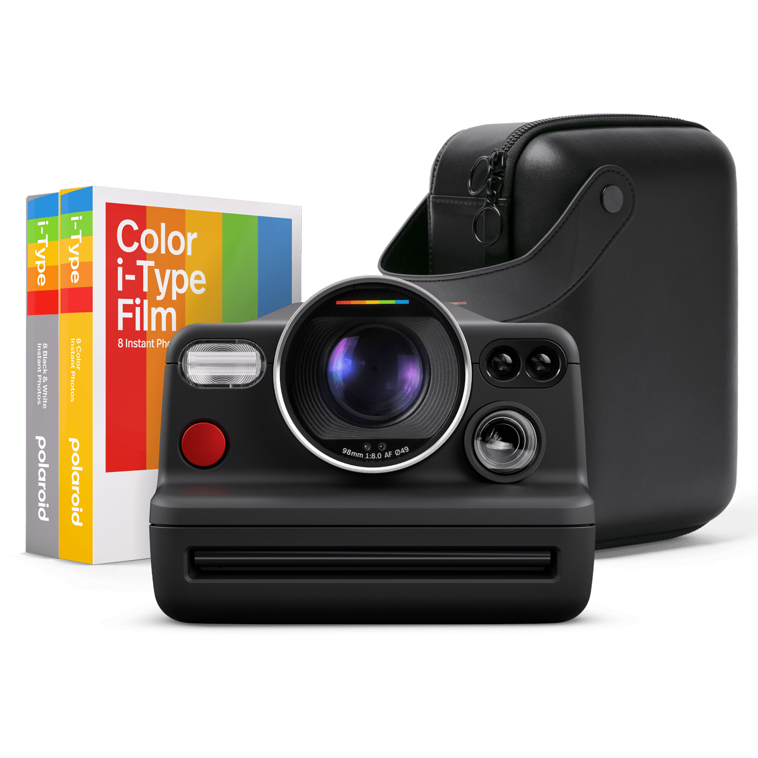 Polaroid I-2 - Paquete de cámara instantánea con película tipo I a color  (16 fotos) - Control manual completo, cámara instantánea analógica  habilitada