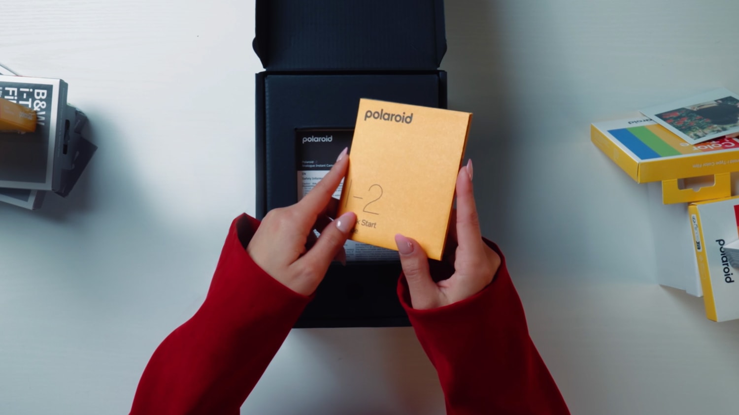 Unboxing the Polaroid I-2 camera